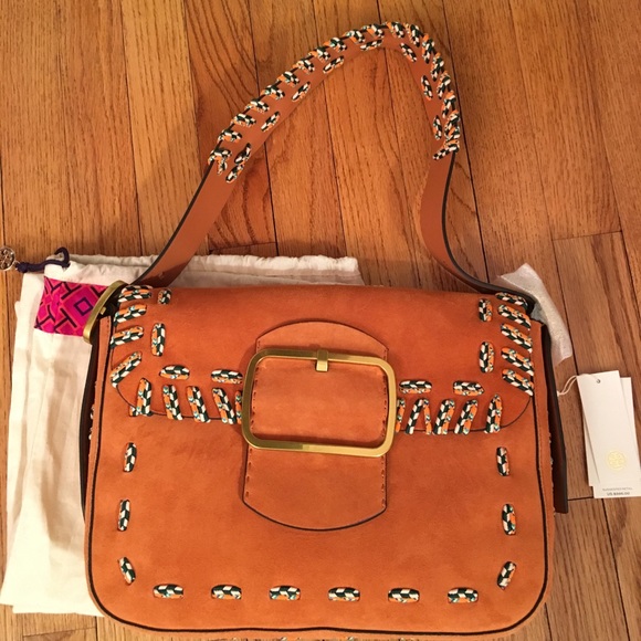 NWT Tory Burch Authentic Sawyer Bag - Picture 1 of 8